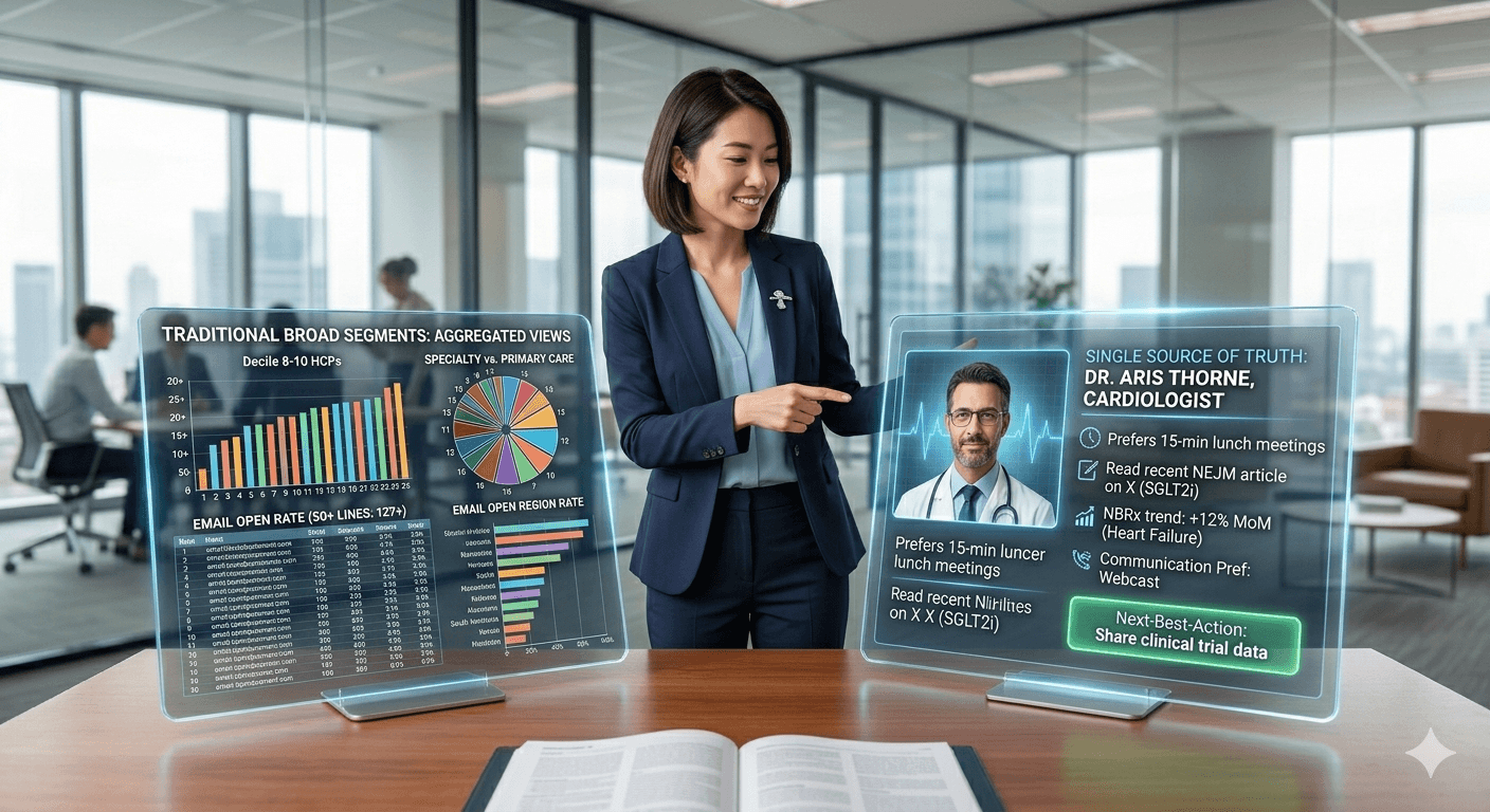 Unlocking Hyper-Personalization: Using AI-Powered HCP Analytics for Precision Pharmaceutical Marketing